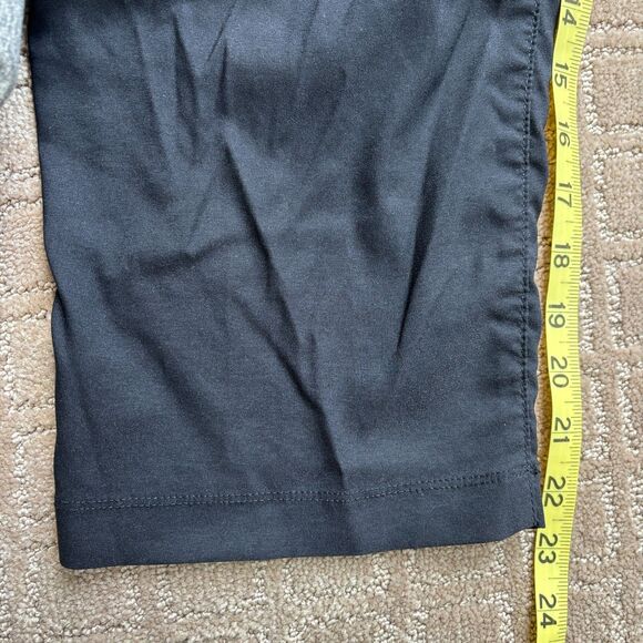 Duluth Trading Cargo Capri Pants Women's 10 Gray Nylon Hike Camp Outdoors - Picture 4 of 5